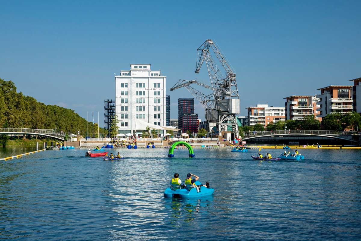 Les Docks de l'été, la plage éphémère de Strasbourg